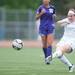 Skyline's Carmen Flesher kicks the ball up field during the first half of the district finals, Friday May 31.
Courtney Sacco I AnnArbor.com